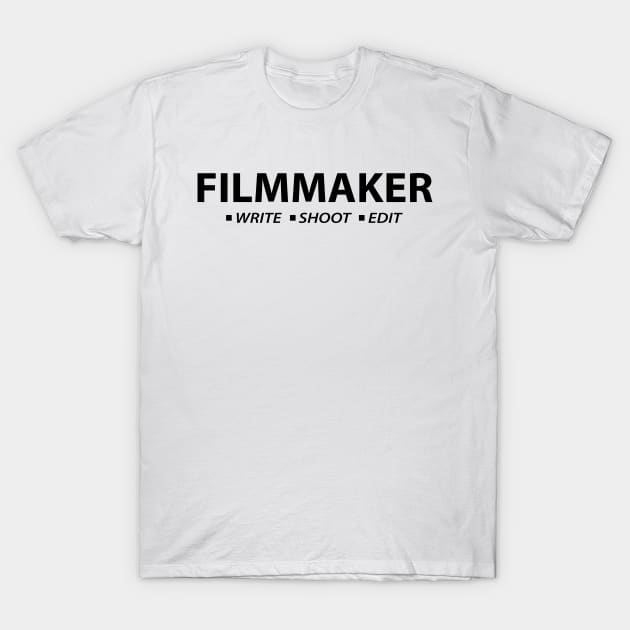 Filmmaker T-Shirt by dewarafoni